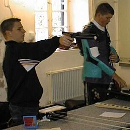 Beim Training